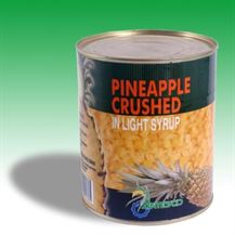 Pineaple crushed in light syrup